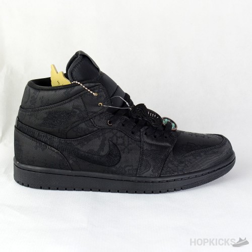 CLOT X Dover Street x Air Jordan 1 Black